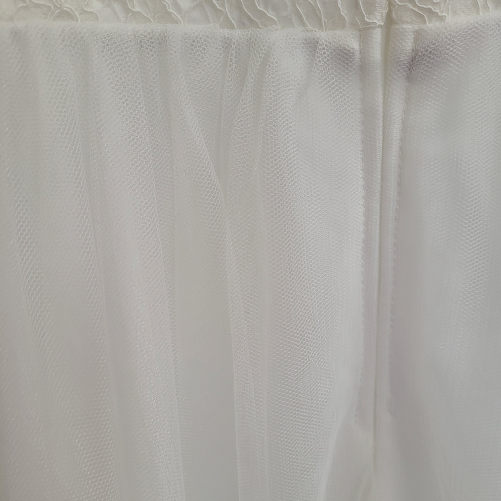 Ever Pretty Elegant Cap Sleeves Casual Applique Wedding Dress Size US 14 - Picture 8 of 10